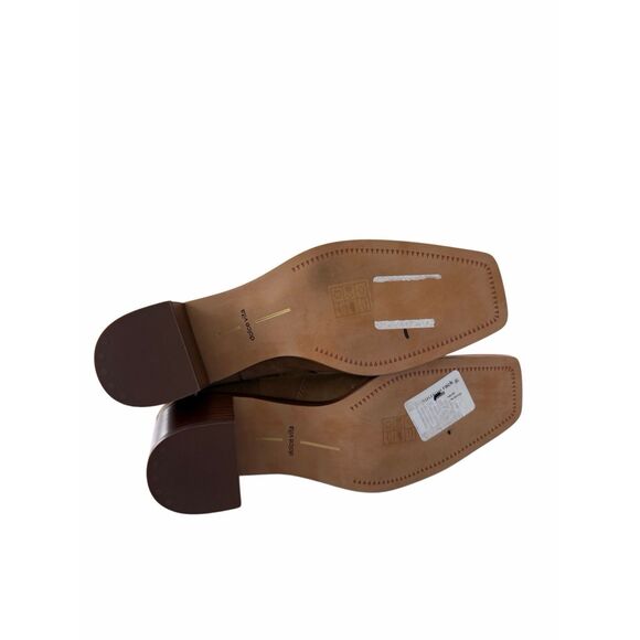 Dolce Vita Women's Irnie Snip-Toe Tailored Booties 9.5 Leather Block Heel NEW - Picture 8 of 8